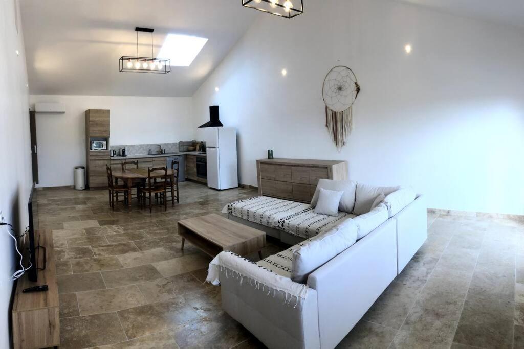 Appartement Au Milieu Des Oliviers Rasteau Exteriér fotografie