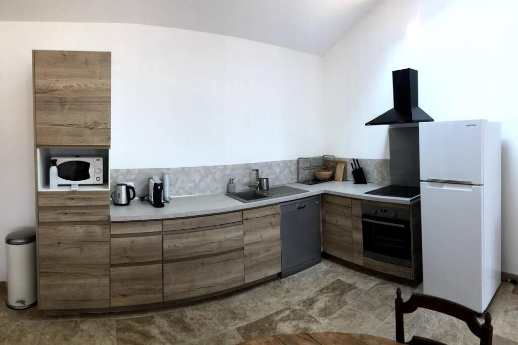 Appartement Au Milieu Des Oliviers Rasteau Exteriér fotografie
